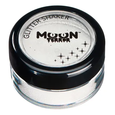 Moon Creations Halloween Glitter Shakers - Wicked White
