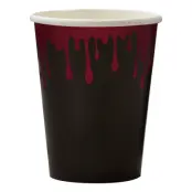 Pappersmuggar Svarta med Rinnande Blod