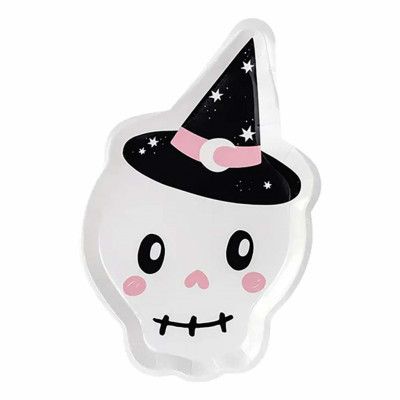 Papperstallrikar Dödskalle - 6-pack