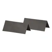 Placeringskort Svarta - 25-pack