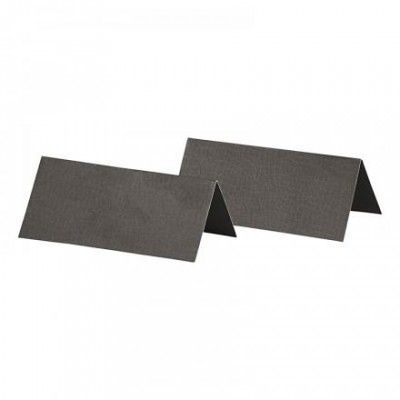 Placeringskort Svarta - 25-pack