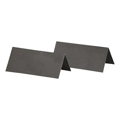 Placeringskort Svarta - 25-pack