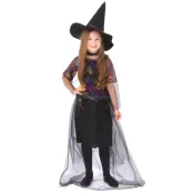 Regnbågsskuggans Häxa – Barnmaskeraddräkt M