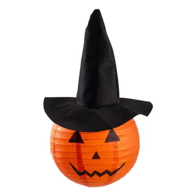 Rislampa Pumpa med Häxhatt - One size