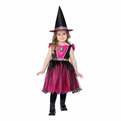 Sanna och Regnbågslandet Häxa Barn Maskeraddräkt - X-Small