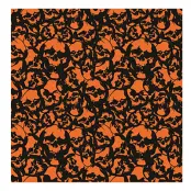 Servetter Döskallar Orange - 20-pack