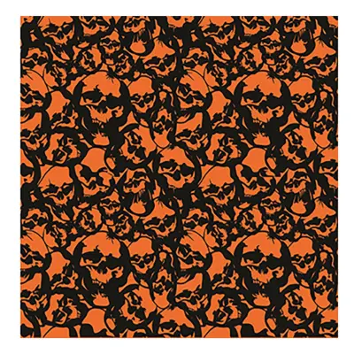 Servetter Döskallar Orange - 20-pack