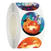 Stickers Halloween på Rulle