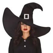 Stor Svart Häxhatt - One size