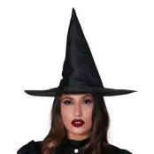 Svart Häxhatt - One size