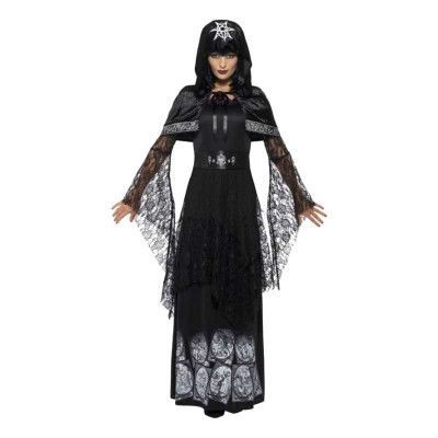 Svart Magi Lärarinna Maskeraddräkt - Medium