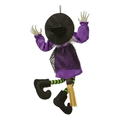 Tillplattad Pratande Häxa på Vägg Prop