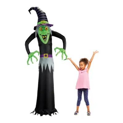 Uppblåsbar Häxa Props - 244 cm