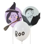 Vampyr & Häxa Ballonger - 5-pack