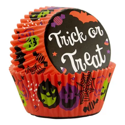Wilton Muffinsformar Trick or Treat - 75-pack