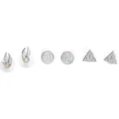 Harry Potter Stiftörhängenset - Symbols - för  silverfärgad
