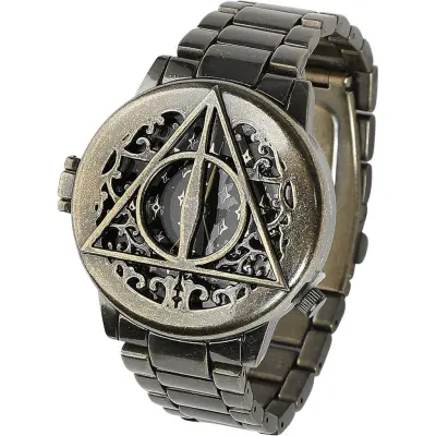 Harry Potter Armbandsur - Deathly Hallows - för Dam - guldfärgad