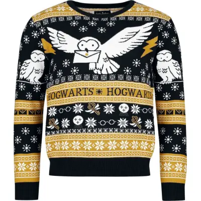 Harry Potter Christmas jumper - Hedwig - S 3XL - för  flerfärgad