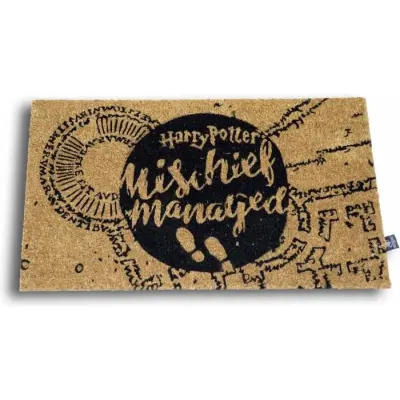 Harry Potter Dörrmatta - Mischief Managed - för None - flerfärgad