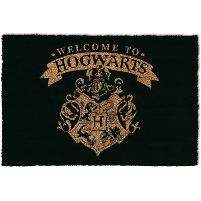 Harry Potter Dörrmatta - Welcome To Hogwarts - för None - flerfärgad