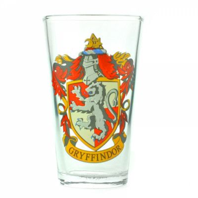 Harry Potter Gryffindor Stort Glas