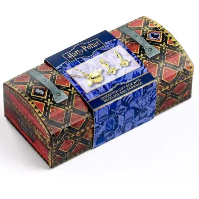 Harry Potter Halsband - Golden Snitch Gift Box - för  guldfärgad