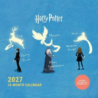 Harry Potter Kalender - Wandkalender 2027 - för None - flerfärgad
