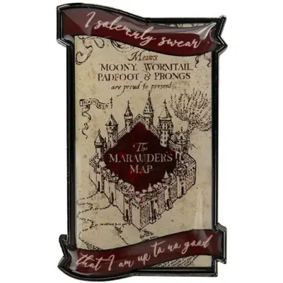 Harry Potter Kylskåpsmagnet - Marauder's Map Magnet - för  flerfärgad