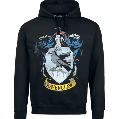 Harry Potter Luvtröja - Ravenclaw - S XXL - för Herr - svart