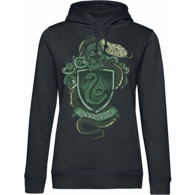Harry Potter Luvtröja - Slytherin - S - för Dam - svart
