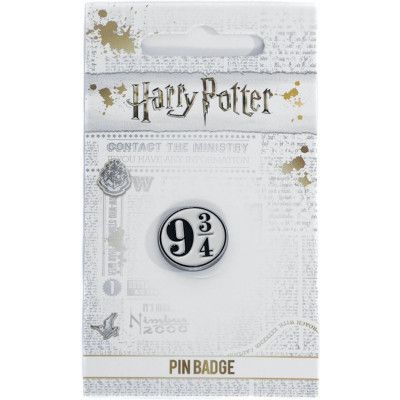 Harry Potter Pin - Platform 9 3/4 - för None - silverfärgad