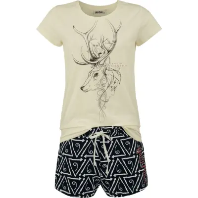 Harry Potter Pyjamas - Patronus - S 3XL - för Dam - flerfärgad