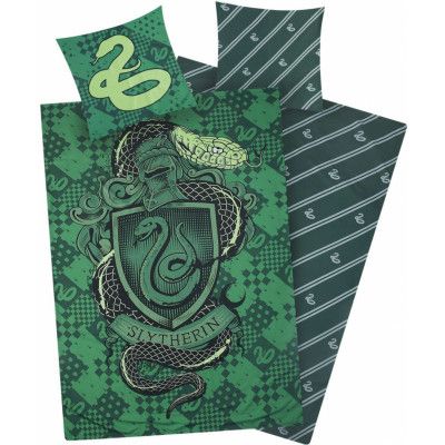 Harry Potter Sängkläder - Slytherin - för None - flerfärgad