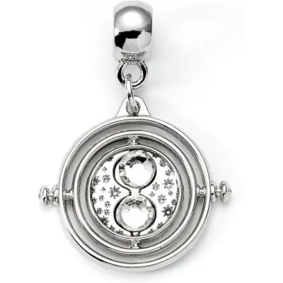 Harry Potter Smycke - Zeitumkehrer Slider Charm - för  silverfärgad