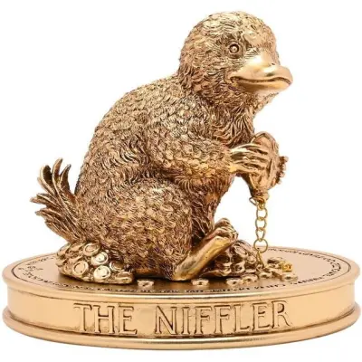 Harry Potter Staty - Herbology Figurine - Niffler - för None - guldfärgad