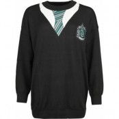 Harry Potter Stickad jumper - Slytherin - S XXL - för Dam - svart