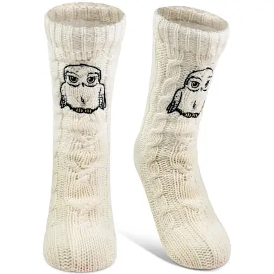 Harry Potter Strumpor - Hedwig - Hüttensocken - one size - för Dam - vit