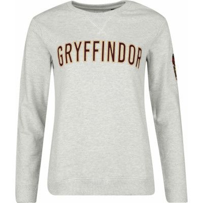 Harry Potter Sweatshirt - Gryffindor - L - för Dam - grå