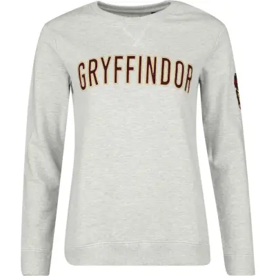 Harry Potter Sweatshirt - Gryffindor - L - för Dam - grå