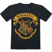 Harry Potter T-shirt - Barn - Hogwarts Crest - 116 164 - för barn - svart