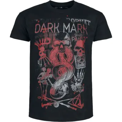 Harry Potter T-shirt - Dark Mark - S L - för Herr - svart