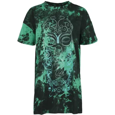 Harry Potter T-shirt - Death Eater - S M - för Dam - svart/grön