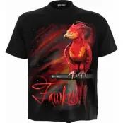 Harry Potter T-shirt - Fawkes - S 3XL - för Herr - svart