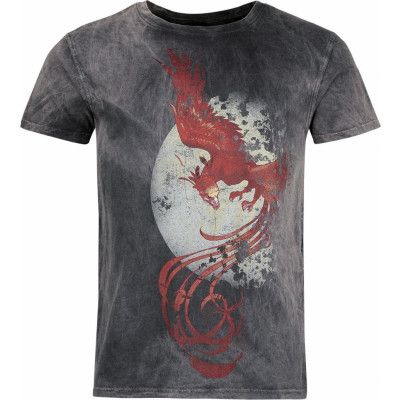 Harry Potter T-shirt - Fawkes - M XXL - för Herr - flerfärgad