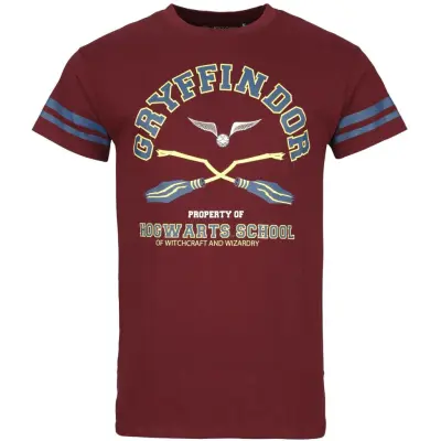 Harry Potter T-shirt - Gryffindor - Supporter - S XXL - för Herr - röd