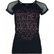 Harry Potter T-shirt - Mischief Managed - S XXL - för Dam - svart