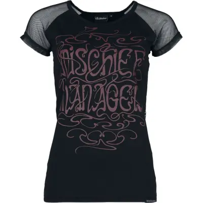 Harry Potter T-shirt - Mischief Managed - S XXL - för Dam - svart