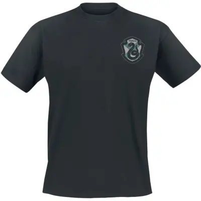 Harry Potter T-shirt - Quidditch Slytherin - S L - för Herr - svart