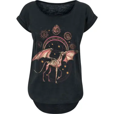 Harry Potter T-shirt - Thestral - S 5XL - för Dam - svart