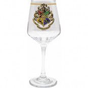 Harry Potter Vinglas - Hogwarts Crest - för  transparent